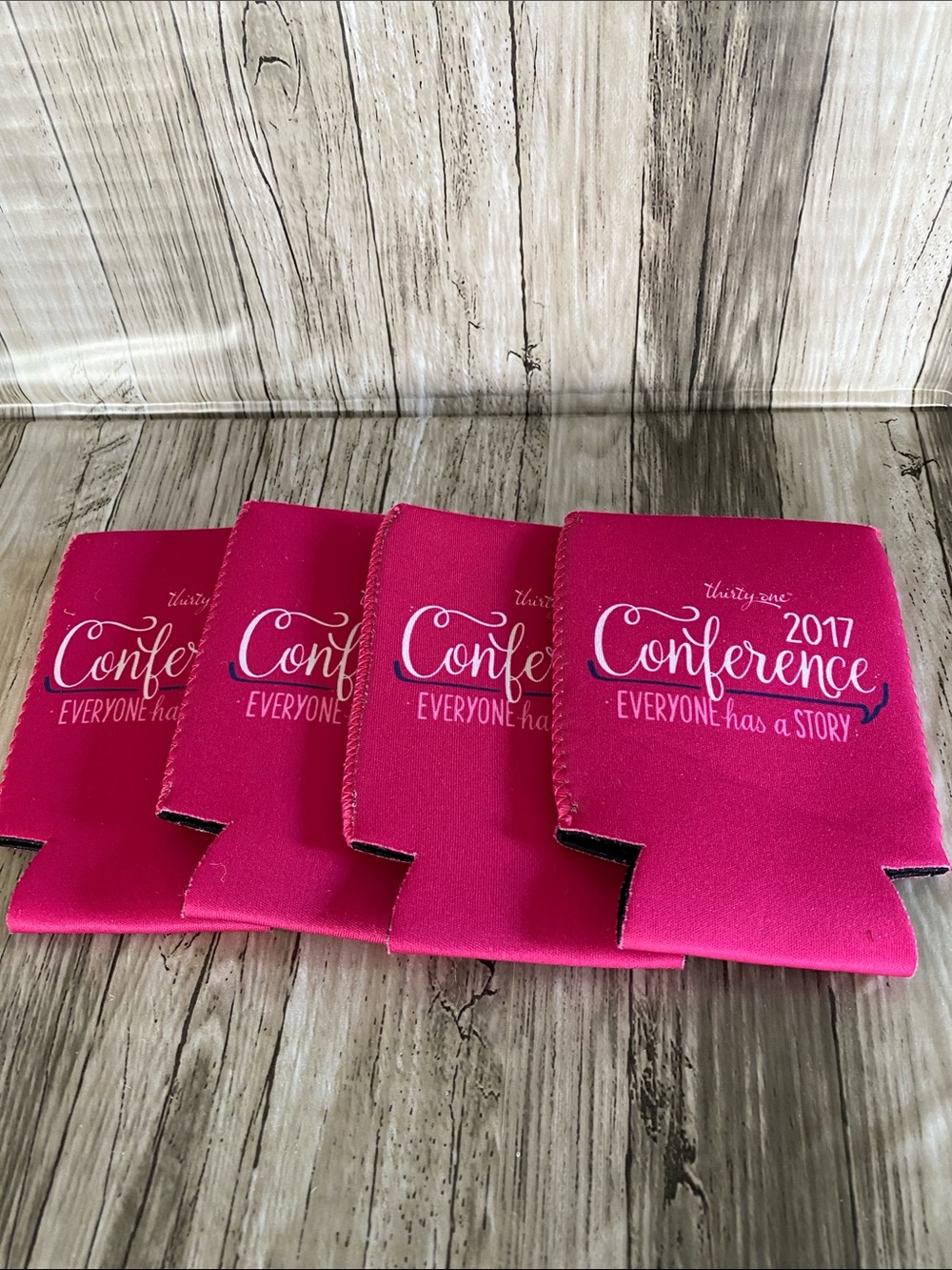 THIRTY-ONE 2017 CONFERENCE CAN COOZIE— SET OF 4